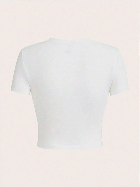 Ezwear Y2K Trendy Slogan T-Shirt - SS69