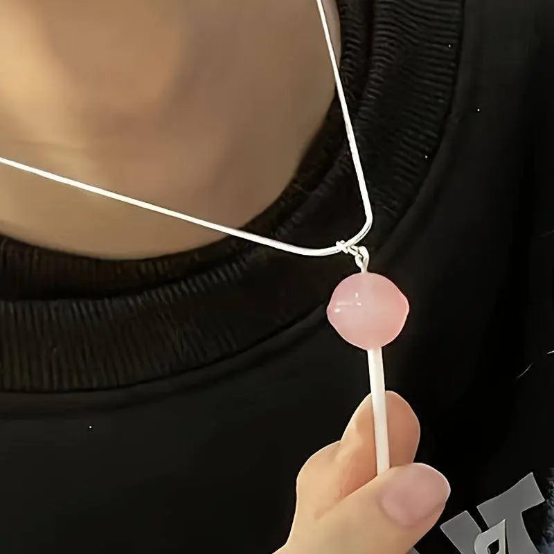 Fashion Sweet Lollipop Pendant Necklace SS69