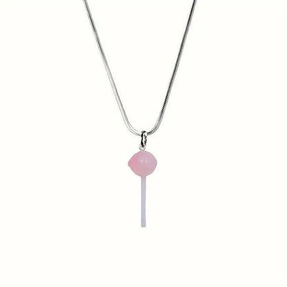 Fashion Sweet Lollipop Pendant Necklace SS69