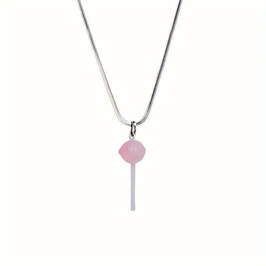 Fashion Sweet Lollipop Pendant Necklace SS69