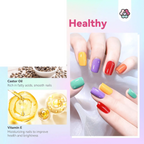 Finger Nail Polish Set for Beginner: 12 Neon Colors Air Quick Dry - SS69