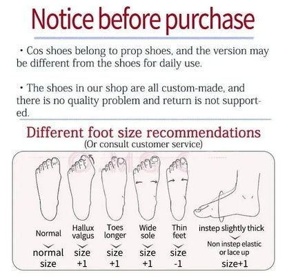 For Harley Quinn Cosplay Shoes Anime Chinese Style Halloween for Women Game Role playing props - SS69