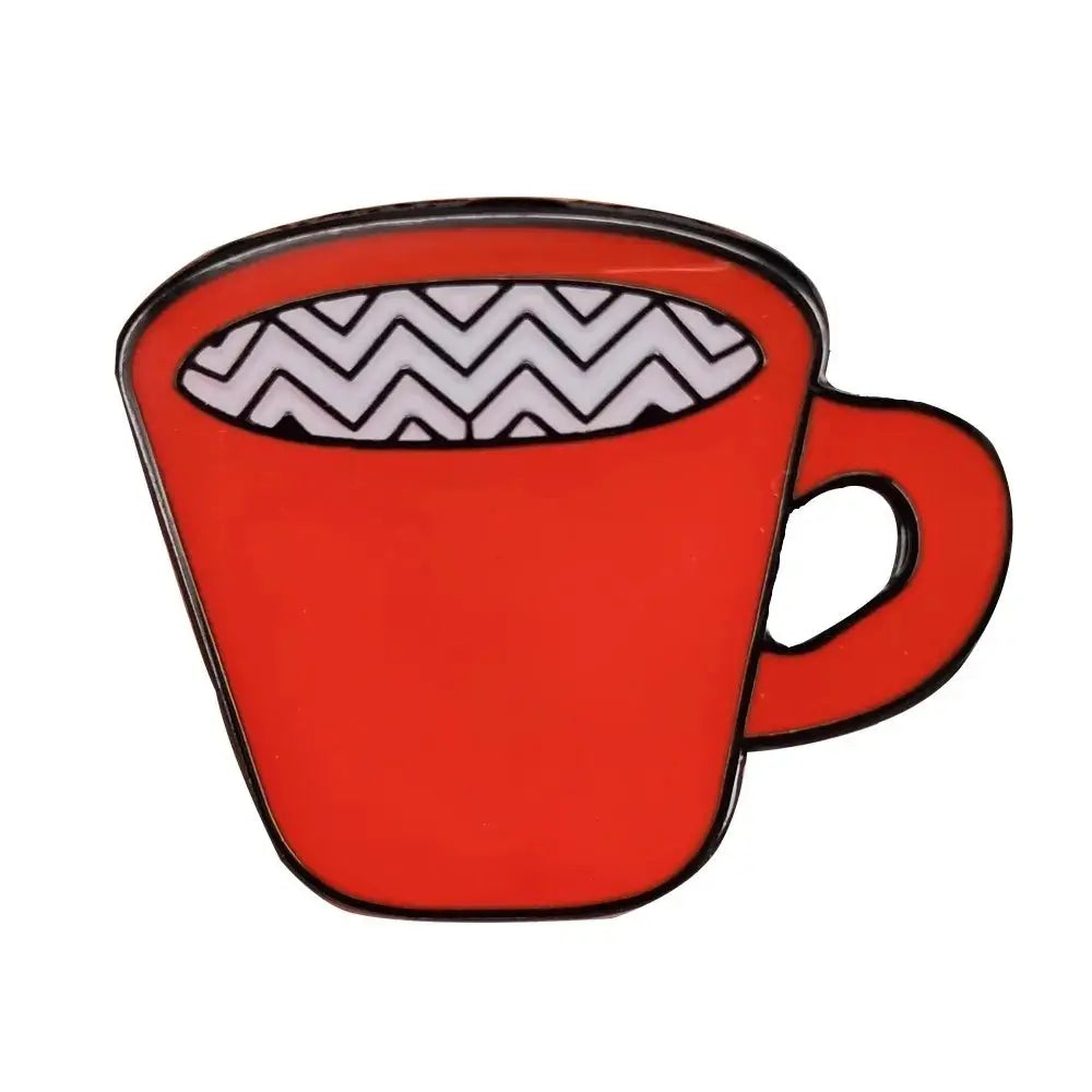 Funny TV Twin Peaks Badges Enamel Pin Brooch Cute Anime Lapel Pins for Backpacks Brooches Fashion Jewelry Accessories Gifts SS69 7.69 26