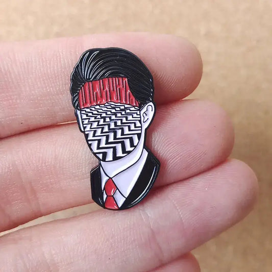 Funny TV Twin Peaks Enamel Pins Venus Badges Lapel pins Brooches Women Men Jewelry Accessories For Gifts SS69 6.69 2