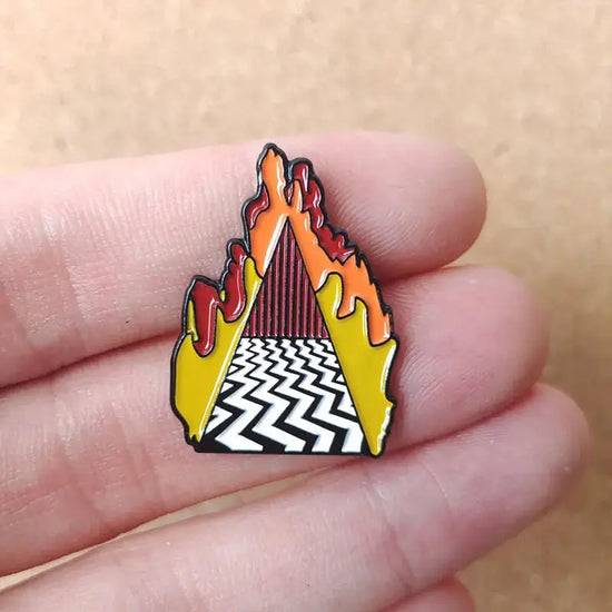 Funny TV Twin Peaks Enamel Pins Venus Badges Lapel pins Brooches Women Men Jewelry Accessories For Gifts SS69 6.69 3