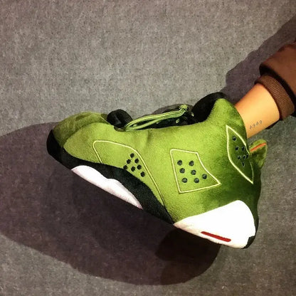 Funny Tiktok chubby cotton slippers Indoor home floor plush shoes for men and women lovers SS69