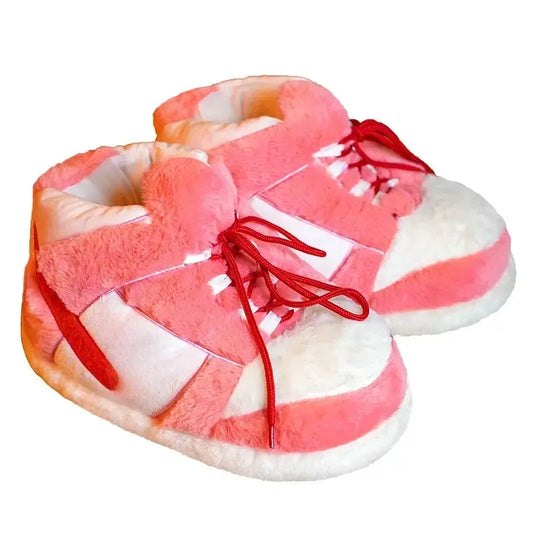 Funny Tiktok chubby cotton slippers Indoor home floor plush shoes for men and women lovers SS69