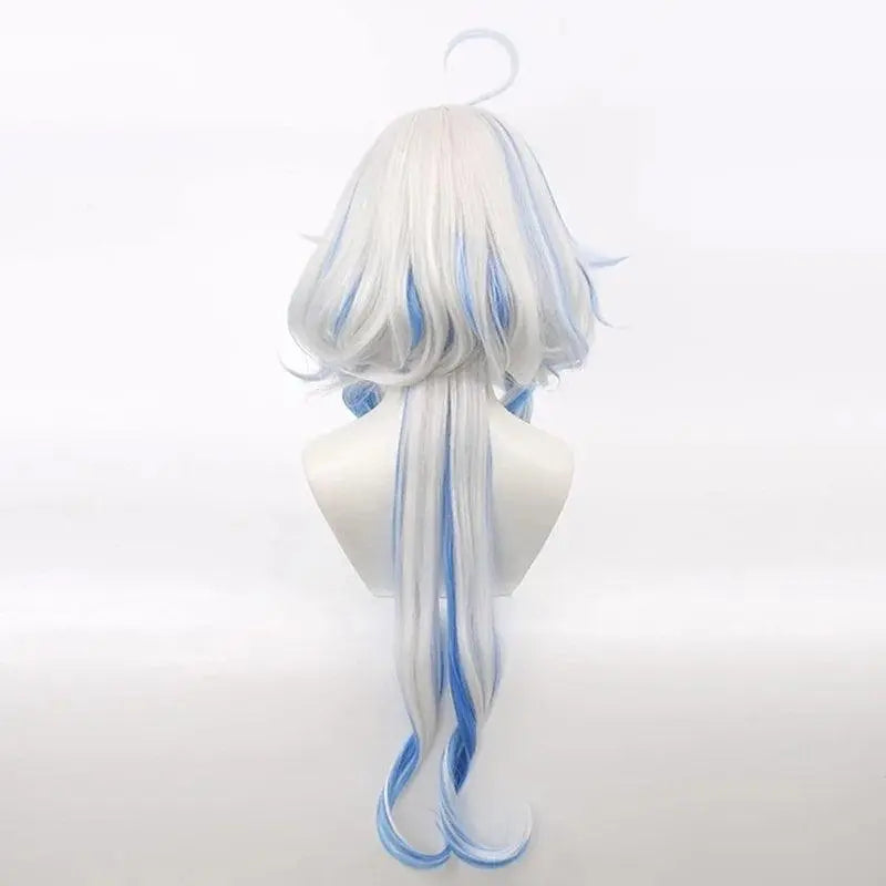 Furina Cosplay Costume Wig Hair Impact Fontaine Focalors with Hat Black Suits High Heel Cosplay Shoes for Women Outfits - SS69