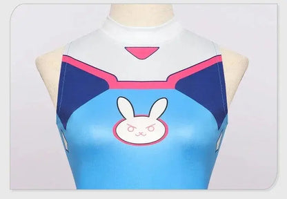 Game DVA Jumpsuit Printed Sexy Swimsuit Cosplay Costume Women Anime Swimsuit Sexy Lingerie Bathing Suit Halloween Costumes - SS69