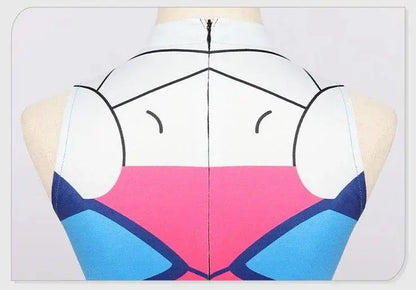 Game DVA Jumpsuit Printed Sexy Swimsuit Cosplay Costume Women Anime Swimsuit Sexy Lingerie Bathing Suit Halloween Costumes - SS69