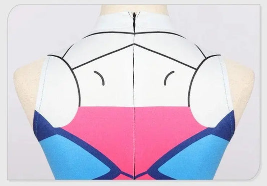 Game DVA Jumpsuit Printed Sexy Swimsuit Cosplay Costume Women Anime Swimsuit Sexy Lingerie Bathing Suit Halloween Costumes - SS69