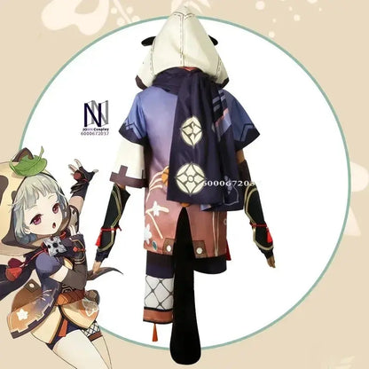 Game Genshin Impact Sayu Cosplay Costume Adult Carnival Uniform Wig Anime Halloween Party Costumes Masquerade for Women Outfits SS69