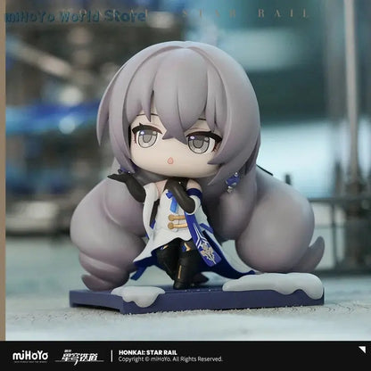 Genuine MiHoYo Official Game Honkai Star Rail JingYuan Q Figures Garage Kits Seele Pathfinder Model Bronya Birthday Gifts SS69