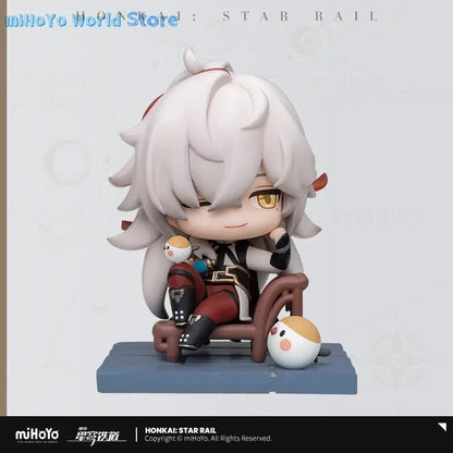 Genuine MiHoYo Official Game Honkai Star Rail JingYuan Q Figures Garage Kits Seele Pathfinder Model Bronya Birthday Gifts SS69