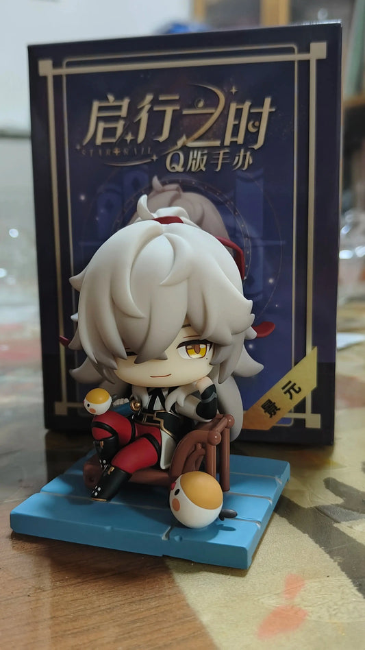 Genuine MiHoYo Official Game Honkai Star Rail JingYuan Q Figures Garage Kits Seele Pathfinder Model Bronya Birthday Gifts SS69