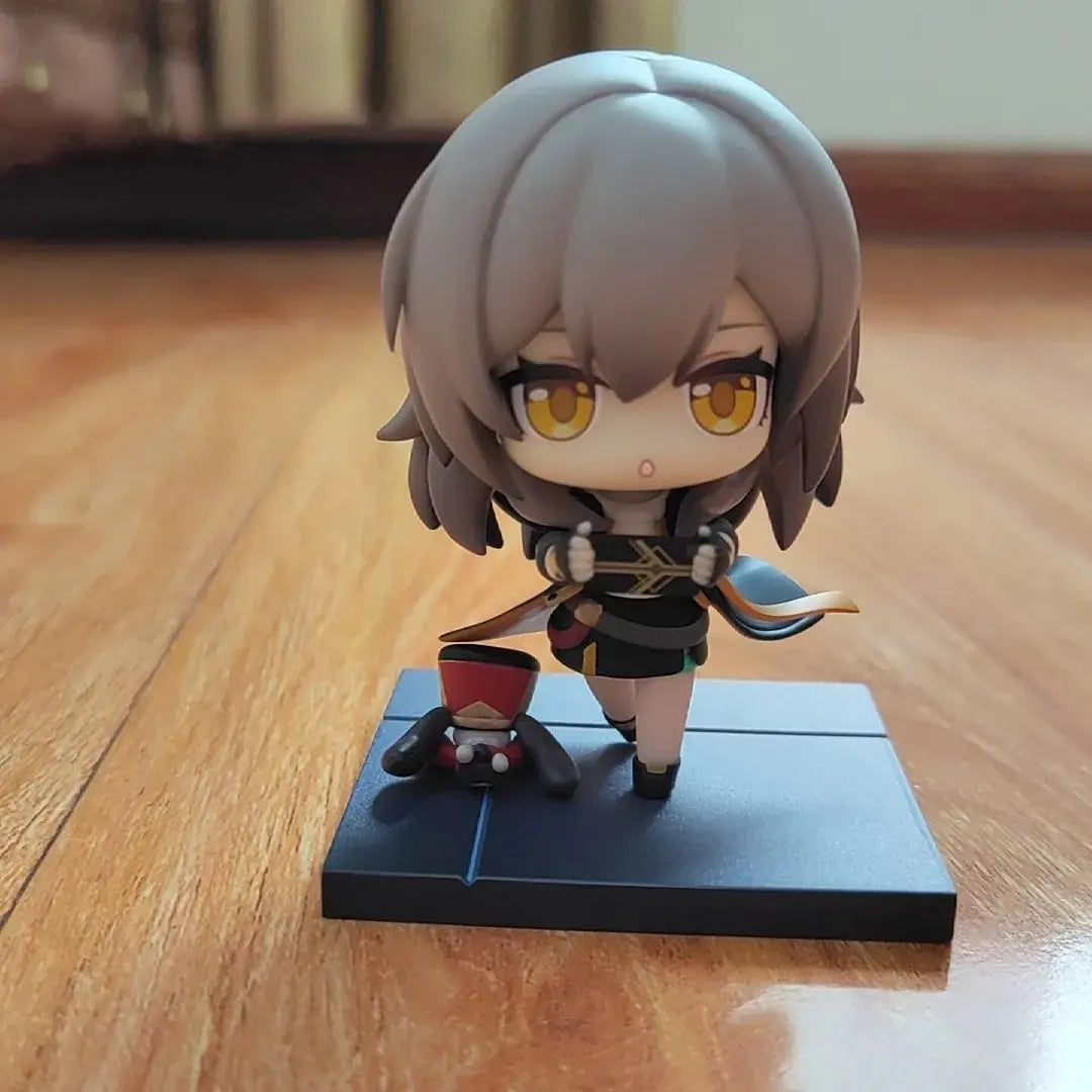 Genuine MiHoYo Official Game Honkai Star Rail JingYuan Q Figures Garage Kits Seele Pathfinder Model Bronya Birthday Gifts SS69