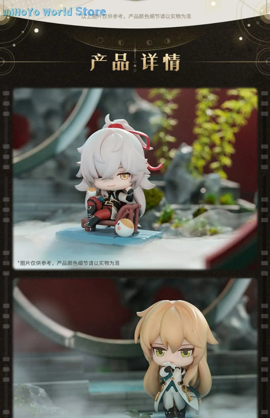 Genuine MiHoYo Official Game Honkai Star Rail JingYuan Q Figures Garage Kits Seele Pathfinder Model Bronya Birthday Gifts SS69