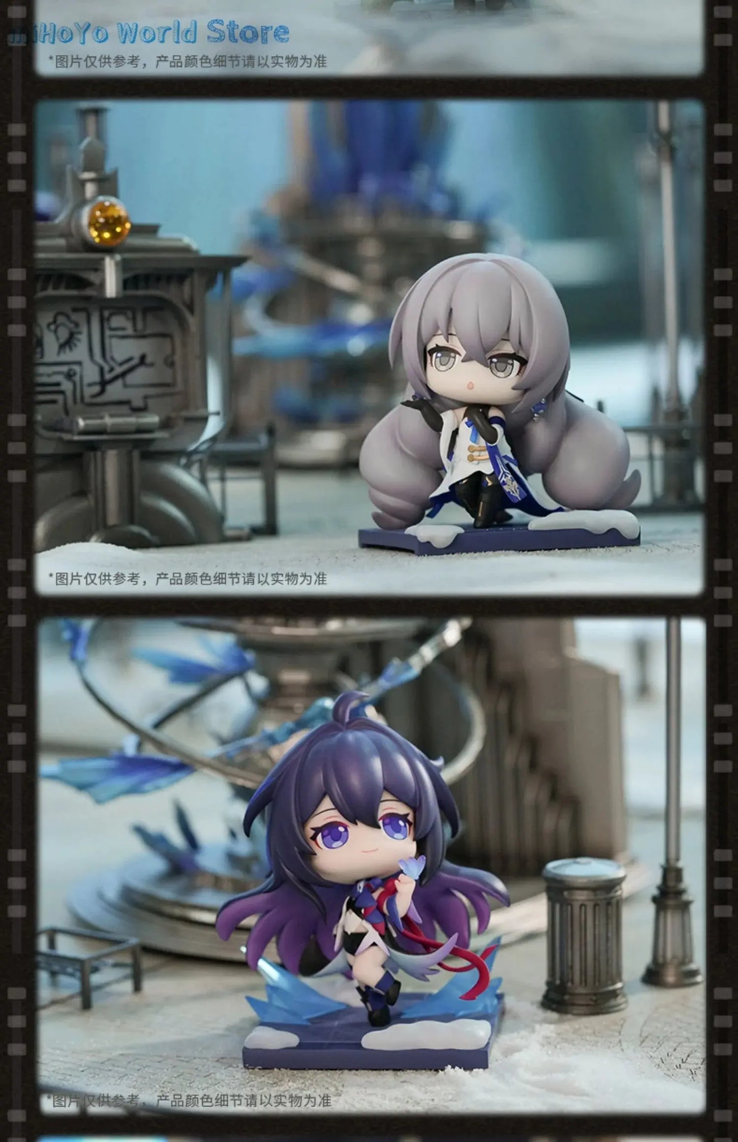 Genuine MiHoYo Official Game Honkai Star Rail JingYuan Q Figures Garage Kits Seele Pathfinder Model Bronya Birthday Gifts SS69