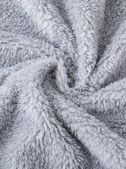 Geo Print Button Front Hoodie, Casual Long Sleeve Dual Pockets Slim Cardigan For Fall & Winter, Women's Clothing - SS69