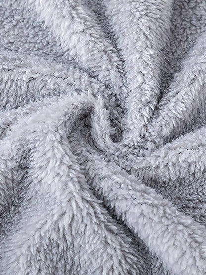 Geo Print Button Front Hoodie, Casual Long Sleeve Dual Pockets Slim Cardigan For Fall & Winter, Women's Clothing SS69