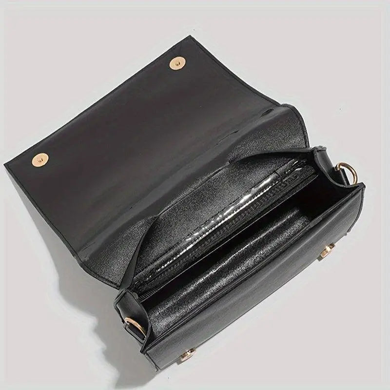 Geometric Star & Moon Magic Book Crossbody Shoulder Bag, Women'S Sweet JK Uniform Style, Anime-Inspired Faux Leather Purse with Magnetic Closure, PVC Lining, Japanese Kawaii Fashion SS69