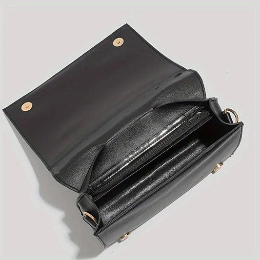 Geometric Star & Moon Magic Book Crossbody Shoulder Bag, Women'S Sweet JK Uniform Style, Anime-Inspired Faux Leather Purse with Magnetic Closure, PVC Lining, Japanese Kawaii Fashion SS69