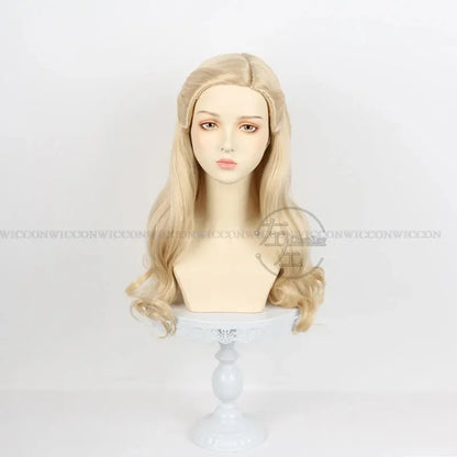 Glinda Wicked Cosplay Costume Disguise Adult Women Pink Dress Halo Roleplay Female Dresse Fantasy Outfit Halloween Carnival Suit SS69 25.69 only wig / One Size