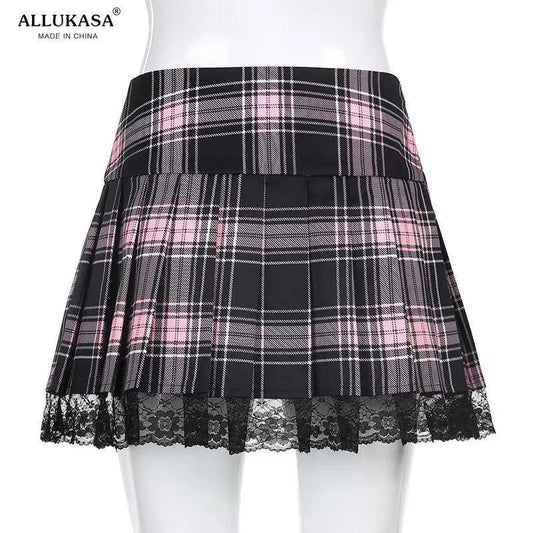 Goth Y2K Woman Skirts for School, Punk, Dark, Academia, Aesthetic, E-Girl - SS69