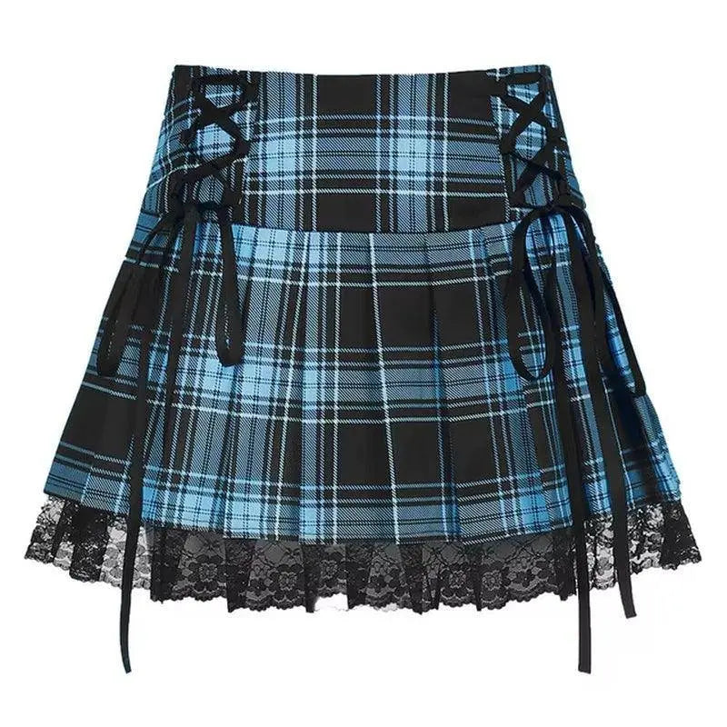Goth Y2K Woman Skirts for School, Punk, Dark, Academia, Aesthetic, E-Girl - SS69