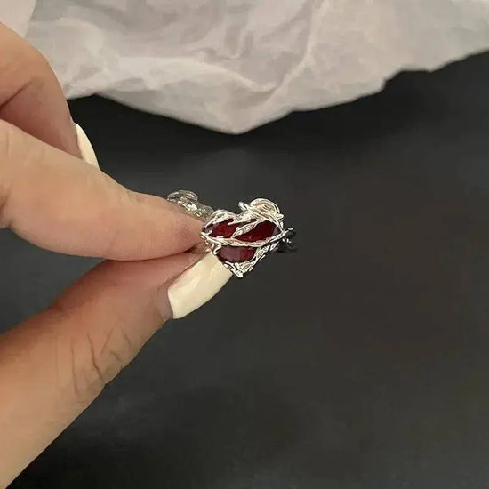 Gothic Fashion Rings For Women Girls Crystal Black Spider Open Ring Hip Hop Punk Irregular Animal Finger Jewelry Halloween Gift SS69 7.69 5