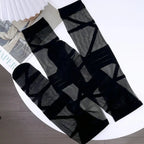 Gothic Lolita Stockings for Women Ultra-thin Transparent Silk Socks Thigh High Long Sock Y2k Girls Knee High Socks Stockings.