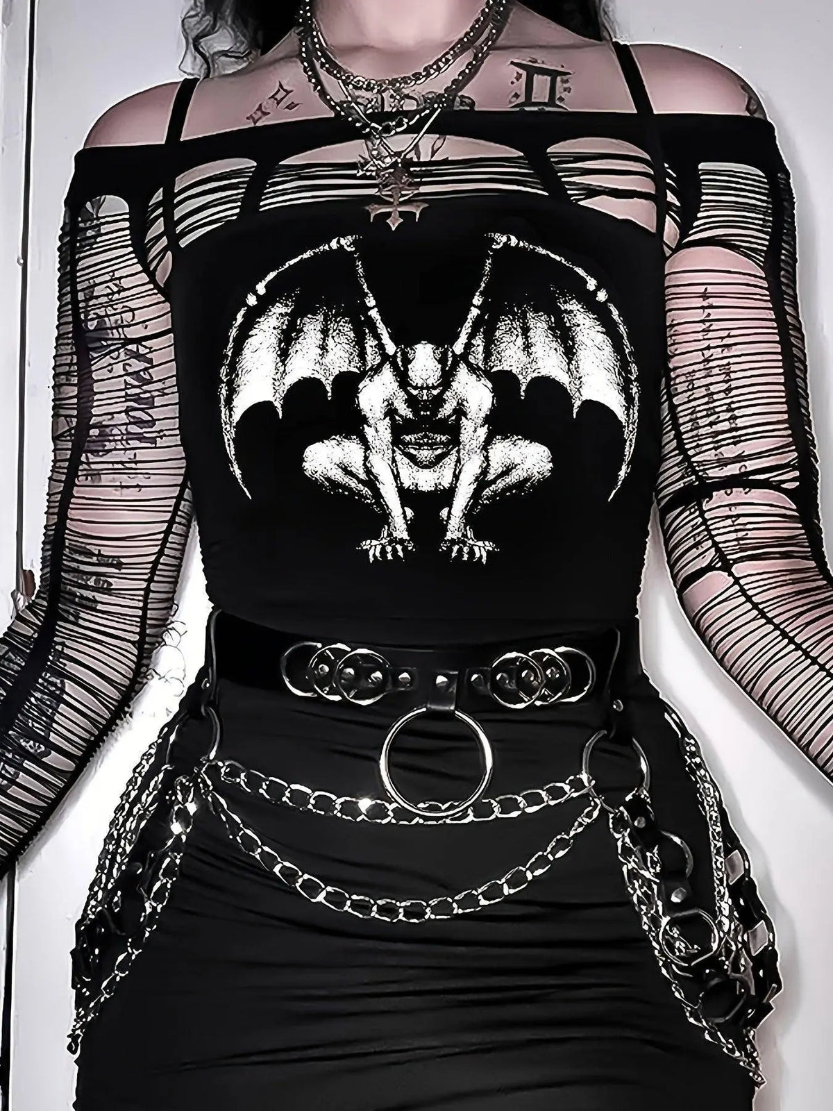 Graphic Print Tube Top, Y2K Summer Sleeveless Top, Women's Clothing - SS69