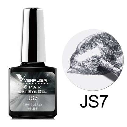 Venalisa Crystal Cat Eye Nail Gel Polish Magnetic Gel Nail Polish 7.5ml Soak Off UV LED Enamel UV Gel SS69