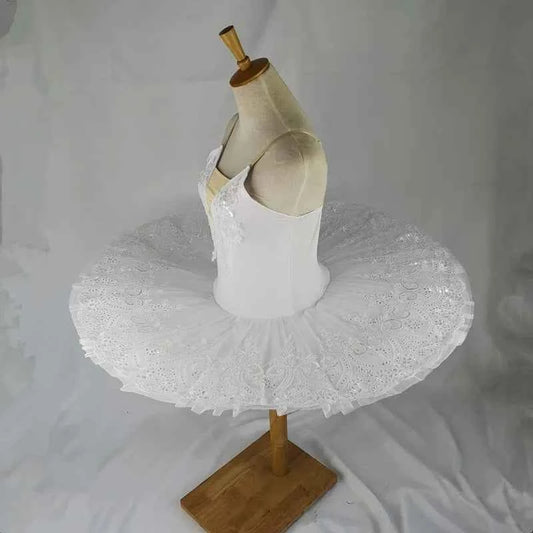 White Swan Professional Ballet Tutu Dress For Girls Ballerina Costume Contemporary Party Dance Costumes Tutu Ballet Skirts Adult