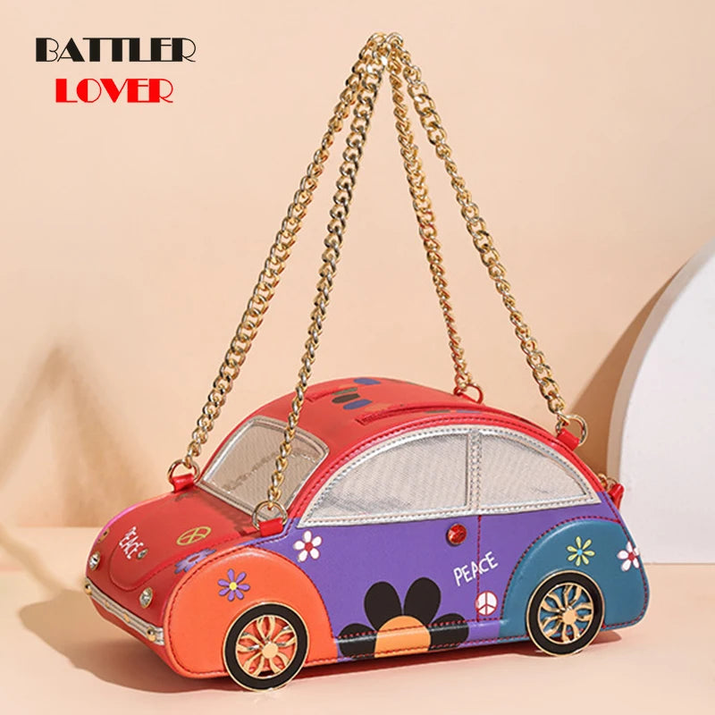 European Brand Design Chain Motorcycle Bags Women Clothing Shoulder Rivet Zipper Jacket Bag Messenger Bag Women Leather Handbags