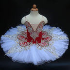 Professional Platter Tutu Black White Red Ballet Dance Costume For Women Tutu Ballet Adult Ballet Dance Skirt With Underwear SS69