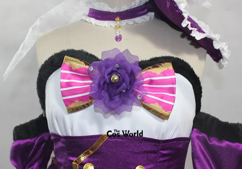 Love Live Dancing Party Tojo Nozomi Dresses Outfits Anime Customize Cosplay Costumes - SS69