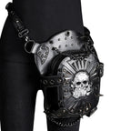 European Brand Design Chain Motorcycle Bags Women Clothing Shoulder Rivet Zipper Jacket Bag Messenger Bag Women Leather Handbags