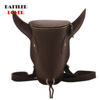 European Brand Design Chain Motorcycle Bags Women Clothing Shoulder Rivet Zipper Jacket Bag Messenger Bag Women Leather Handbags
