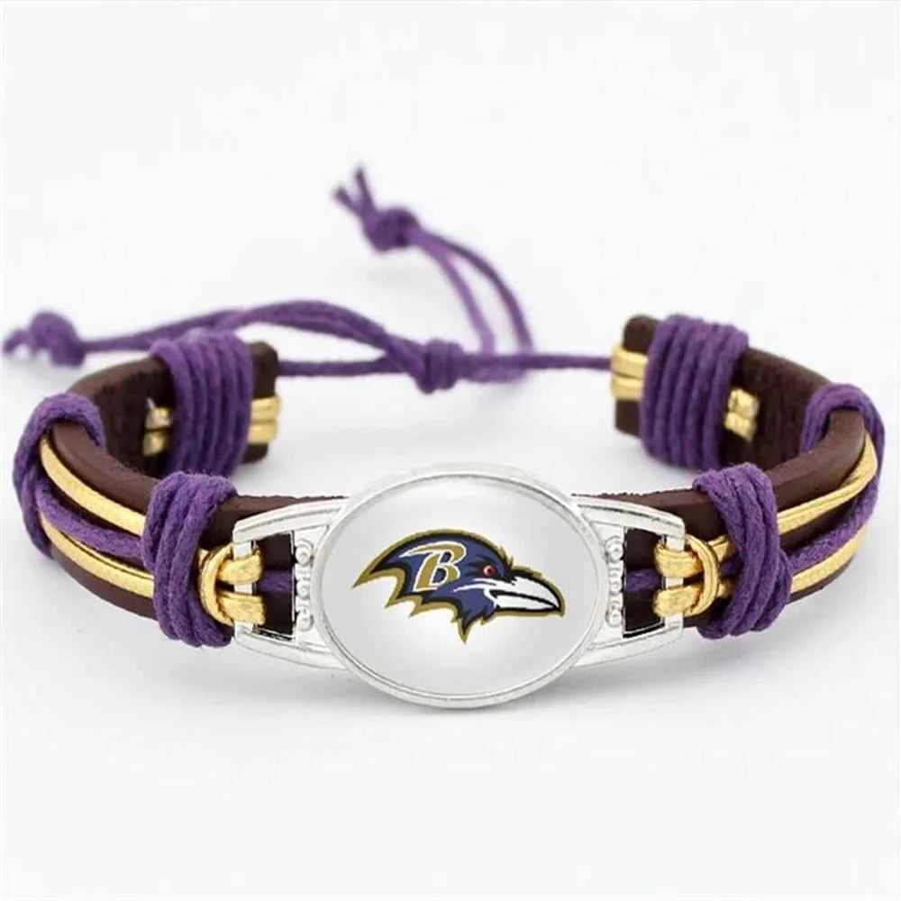 32 NFL Major League Football National Football League Leather Bracelet-Explosive Fashion Accessory