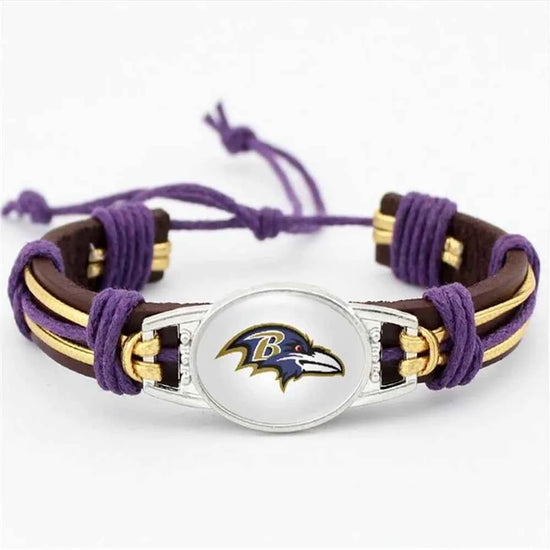 32 NFL Major League Football National Football League Leather Bracelet-Explosive Fashion Accessory