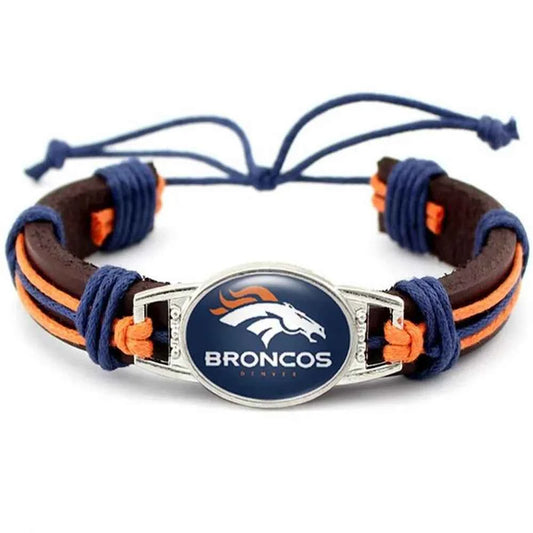 32 NFL Major League Football National Football League Leather Bracelet-Explosive Fashion Accessory