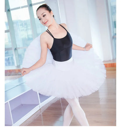 Professional Platter Tutu Black White Red Ballet Dance Costume For Women Tutu Ballet Adult Ballet Dance Skirt With Underwear - SS69