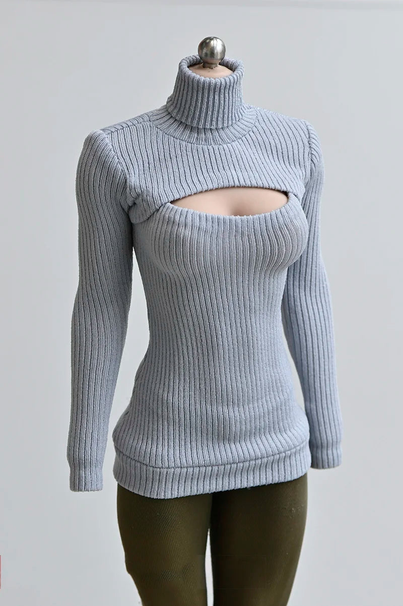 1/6 Scale Action Figure Accessories Clothing Sexy Sweater Shirt for 12 Inches TBLeague Movable Doll Female Body SS69