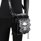 European Brand Design Chain Motorcycle Bags Women Clothing Shoulder Rivet Zipper Jacket Bag Messenger Bag Women Leather Handbags