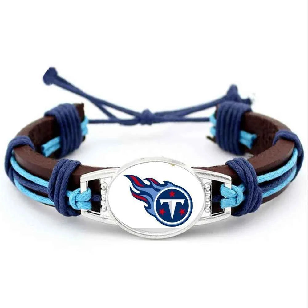 32 NFL Major League Football National Football League Leather Bracelet-Explosive Fashion Accessory