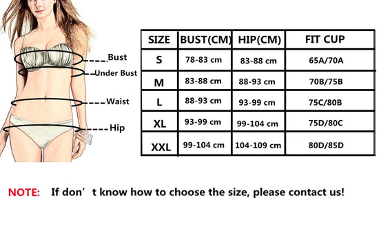 EONAR Women Bikini Offer Combined Size Swimsuit Push Up Bikini Sets Brazilian Bathing Suits Plus Size Swimwear Female XXL SS69