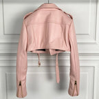 GO BALLISTIC Women's Sheepskin Leather Jacket - Short, Colorful