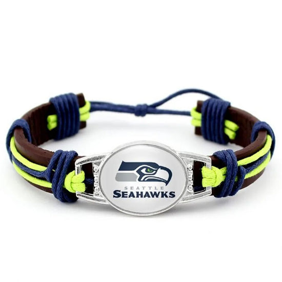 32 NFL Major League Football National Football League Leather Bracelet-Explosive Fashion Accessory
