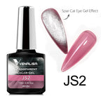 Venalisa Crystal Cat Eye Nail Gel Polish Magnetic Gel Nail Polish 7.5ml Soak Off UV LED Enamel UV Gel SS69 13.69 JS2 transparent